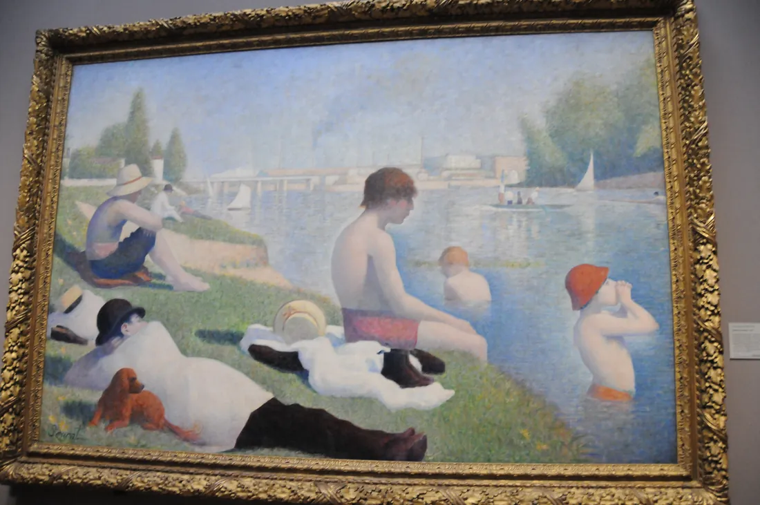 Joseolgon · Georges Seurat - Une baignade à Asnières - National Gallery
