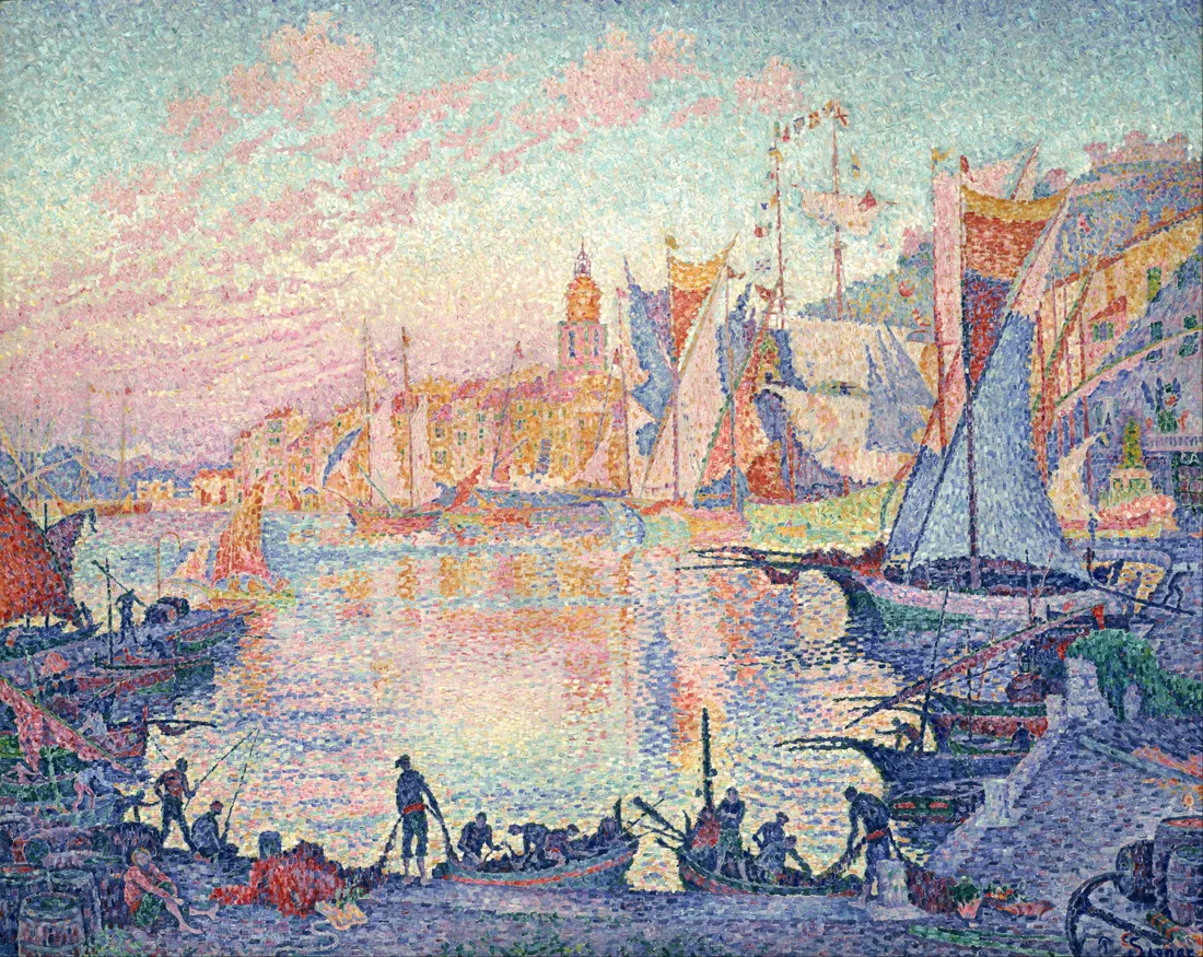 Paul Signac · サン=トロぺの港