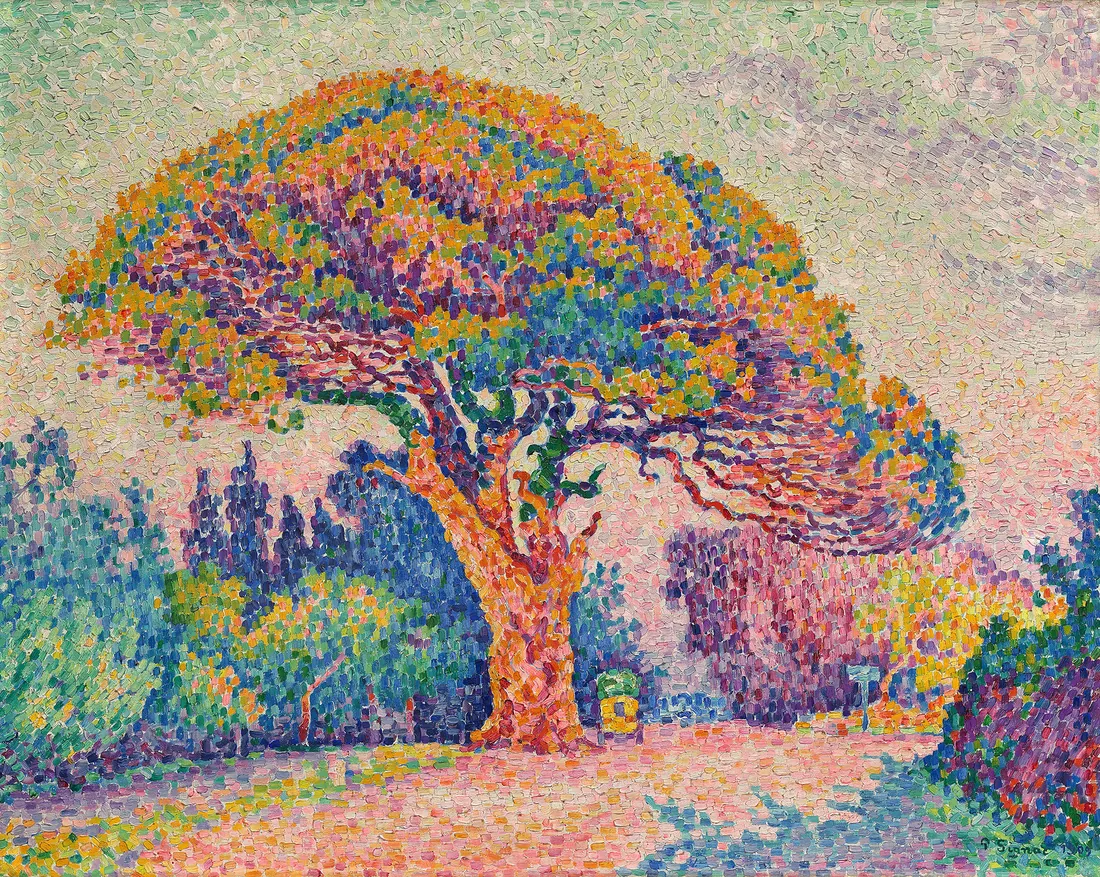 Paul Signac · The Pine Tree at Saint Tropez