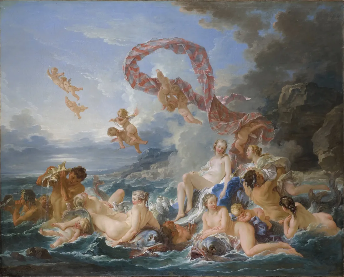 François Boucher · Venus triumfThe Triumph of Venus