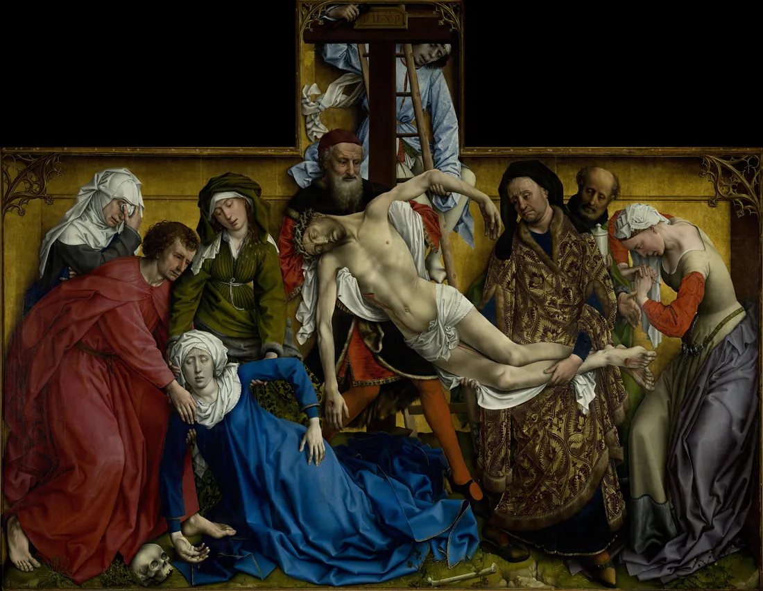 Rogier van der Weyden · El DescendimientoThe Descent from the Cross