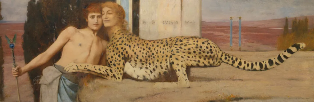 Fernand Khnopff · Caresses