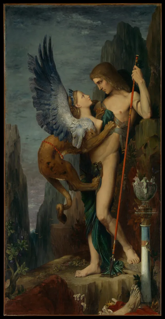 Gustave Moreau · Oedipus and the Sphinx