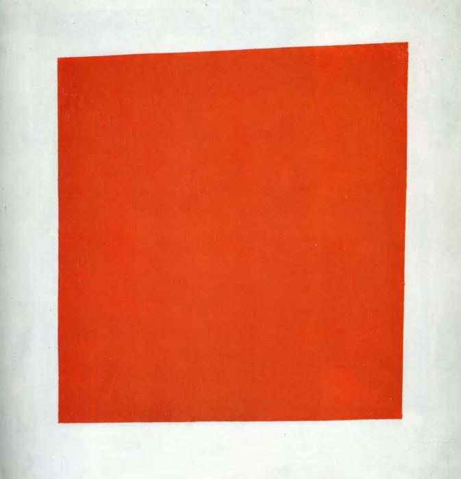 Kazimir Malevich · Red Square. Visual Realism of a Peasant Woman in Two Dimensions