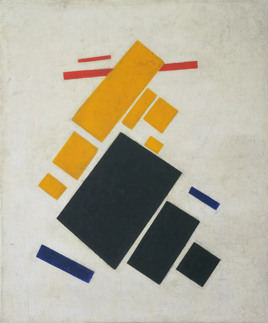 Kazimir Malevich · Suprematist Composition: Airplane Flying