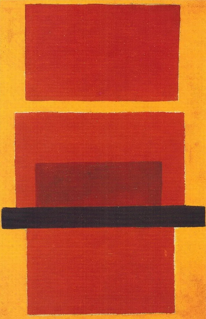 Olga Rozanova · Беспредметная композиция. Цветопись»Non-Objective Composition. Color Paint