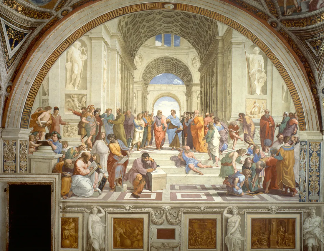 Raphael · Scuola di Atene The School of Athens