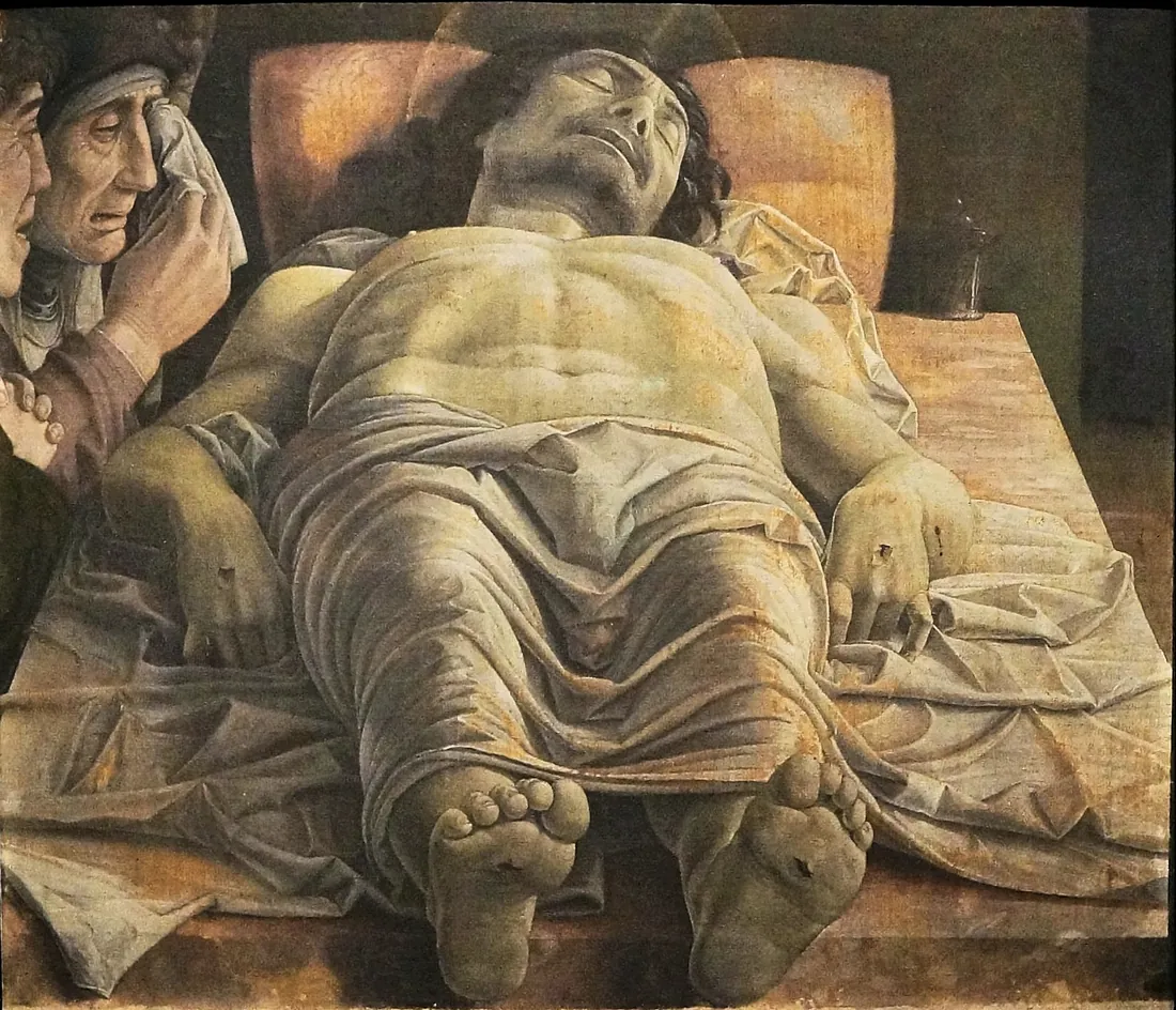 Andrea Mantegna · The lamentation over the dead Christ