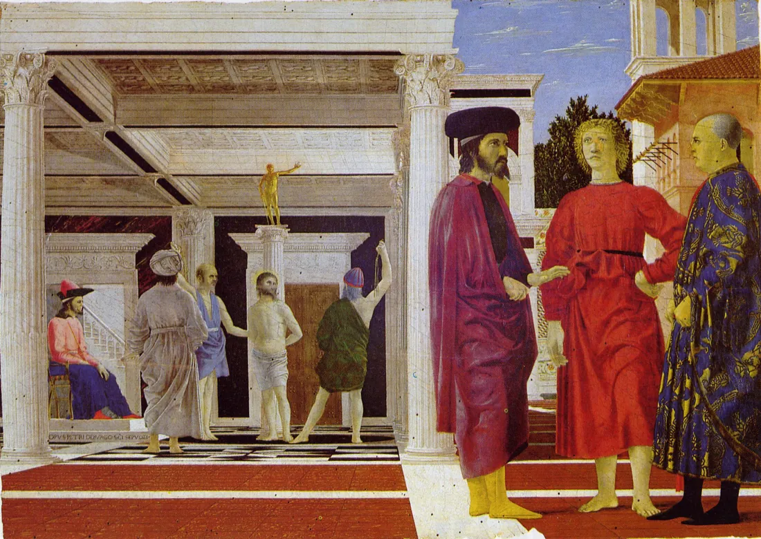 Piero della Francesca · Geißelung Christi Flagellation of Christ