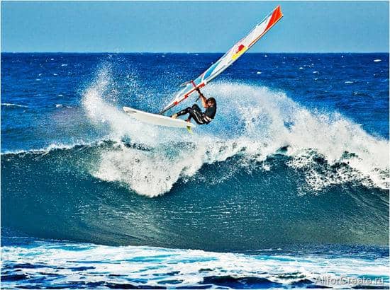 Bjrn Dunkerbeck at Gran Canaria