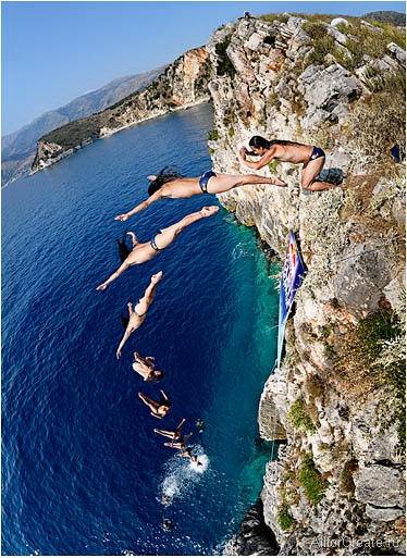 Red Bull Cliff search Albania 2008