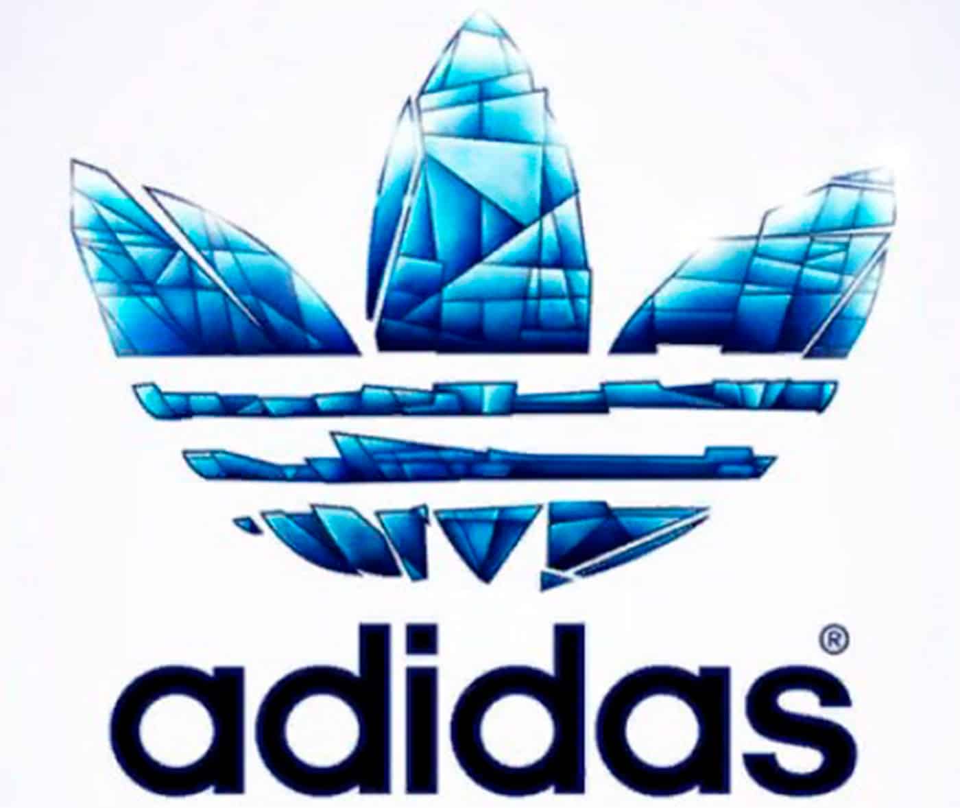 Кубический логотип Adidas